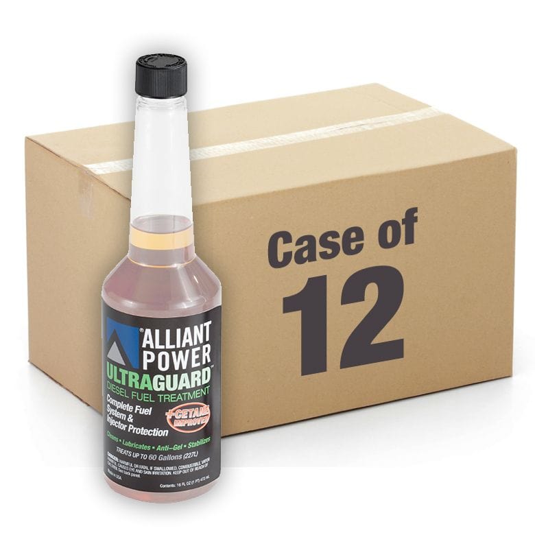 Alliant Power ULTRAGUARD Diesel Fuel Treatment - 1/2 Pints 8oz Bottle (Treats 30GAL) - AP0500