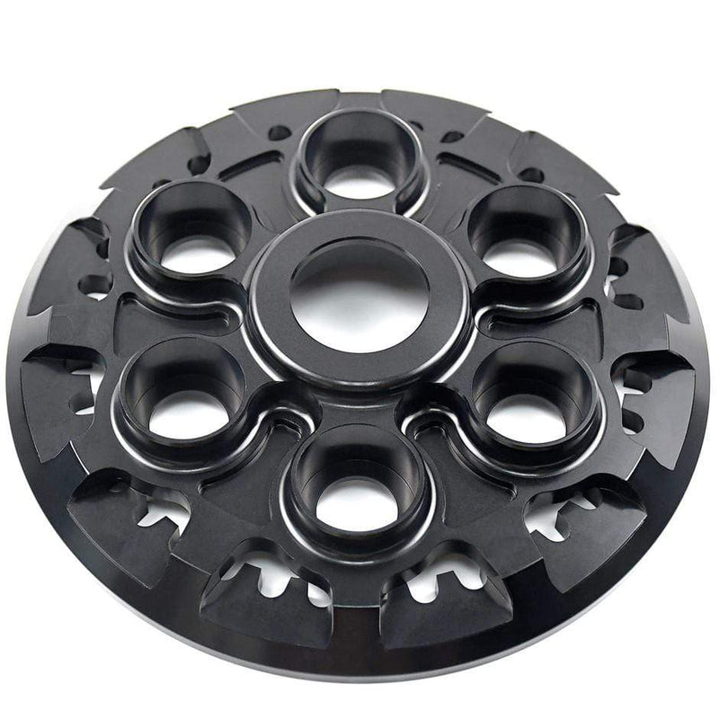 Oni Tools-ONI327M-GY-Ducati Billet Aluminum Dry Clutch Pressure Plate 194.2.001.1B 19420011B 19420151A Alternative With Teeth