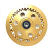 Oni Tools-ONI327M-GD-Ducati Billet Aluminum Dry Clutch Pressure Plate 194.2.001.1B 19420011B 19420151A Alternative With Teeth